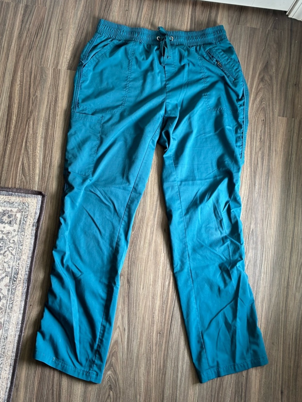 Healing Hands Purple Label Caribbean Blue Scrub Pants